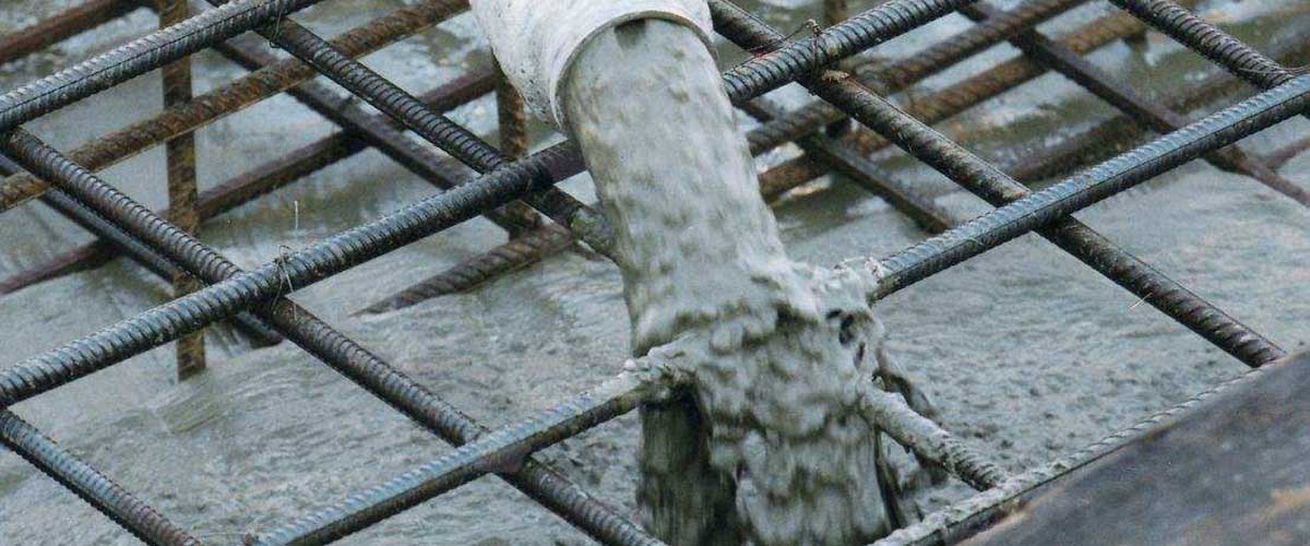 заливка бетона