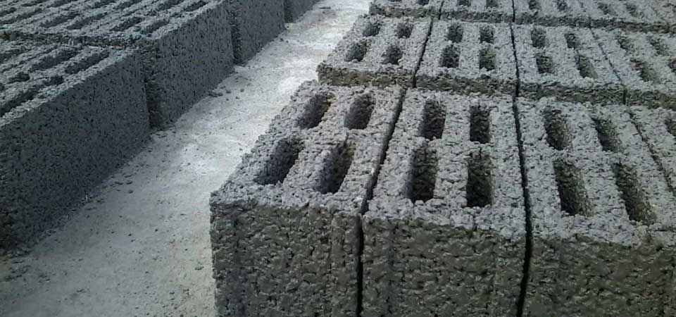 бетонные блоки